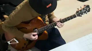 Just Friends/Jazz Guitar Training with Aria Pro II  FA-1000