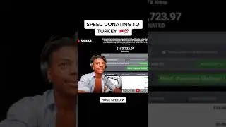Speed has donated to Turkey ❤️️🇹🇷 #ishowspeed