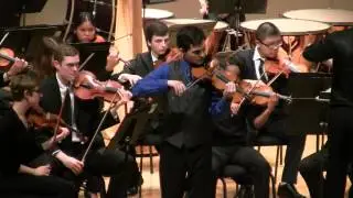 Bruch Violin Concerto No. 1 G minor, I. Allegro moderato; Jared Egan, violin