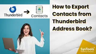 How to Export Contacts from Thunderbird Address Book?