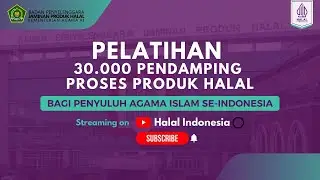 🔴 [LIVE] Pelatihan 30.000 Pendamping PPH Bagi Penyuluh Agama Islam se-Indonesia