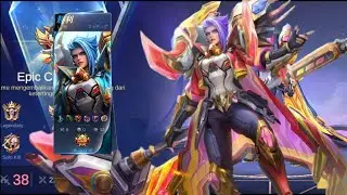 REVIEW SKIN HILDA STARLIGHT 💫🤩 #mobilelegends #editml #mlbb #mlbbcreatorcamp 