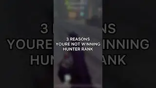 3 REASONS YOURE NOT WINNING HUNTER RANK #identityv #idvrank