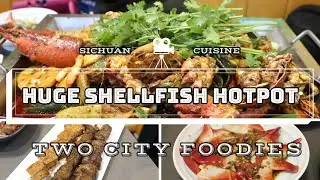 HUGE Lobster & Stone Crab SPICY Sichuan Hot Pot (Hot Space Grilled Fish - Edison, NJ)