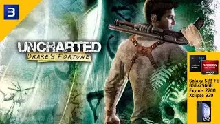 Uncharted: Drake's Fotune - aPS3e (PlayStore) - ISO GAME - Galaxy S23 FE - Exynos 2200 - Xclipse 920