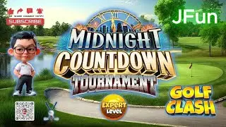 Golf Clash Midnight Countdown Tournament game play [F2P][Expert] 26Jan1