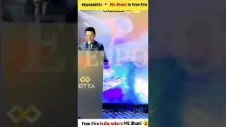 Free fire India Back 😱 #msdhoni #msdhonistatus #shorts #youtubeshorts #freefireindia