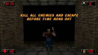 Duke Nukem Time To Kill (PSX) Challenge Stage 1 [1080P 60 FPS]
