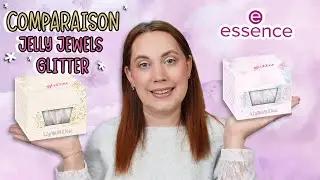 COMPARAISON Jelly Jewels Glitter d'Essence 💎 | ByManolita