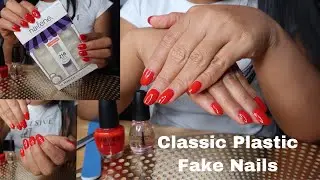 Tutorial: Classic Natural Fake Nails | For Beginners ( Nailene ) | Affordable