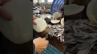 Raw Coconut Oil Making Process In China #shorts