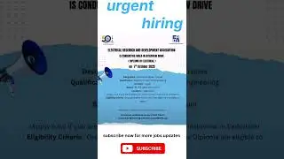 vacancy out by Electrical Research and Development Association for diploma freshers students 2025