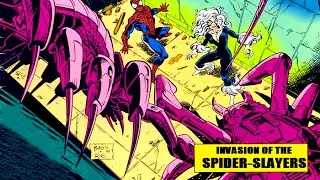 Spider man Black Cat Invasion of the Spider Slayers Animated (Motion Comic)