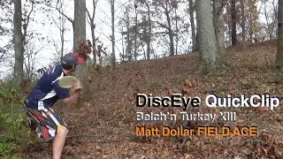 DiscEye QuickClip: Matt Dollar Field Ace - Belch'n Turkey XII - Disc Golf