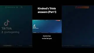 Kindred's Trivia answers Part 1 (Wildrift) - Urbs Gaming