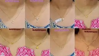 Latest Gold Chain Designs With Weight and Price/gold chain with pendant/sonar chain with locket 2025
