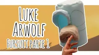 Fazendo a Fursuit Head de Luke Arwolf! (Parte 1)