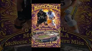ECU FOOTBALL 2026 CLASS: HAYES CREEL | SOUTHERN MISS TRANSFER #ecupirates #ecufootball #ecufootball
