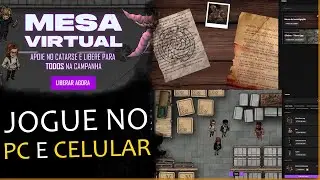 MESA VIRTUAL para jogar ORDEM PARANORMAL no C.R.I.S.