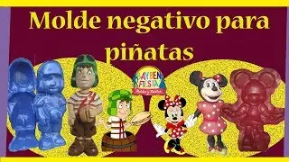 MOLDE NEGATIVO PARA PI&Ntilde;ATA | BAYBEN FIESTA