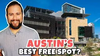 Austin Public Library in Downtown Austin Texas
