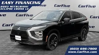CarFive - Black 2023 Mitsubishi Eclipse Cross LE SUV - 4WD - Gasoline - 5 Passengers.