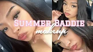 Summer Baddie Makeup ☀️