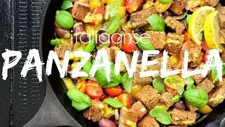 ITALIAANSE PANZANELLA | BROODSALADE | MOSTERD CITROEN DRESSING | Let's Vegan!