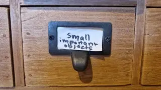 2 innovations: Small Important Objects Drawer (SIOD) and Rucksack Access Hole (RAH)