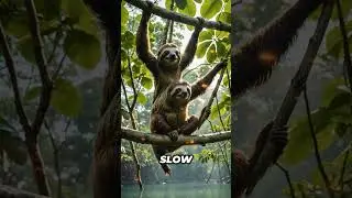 Competition with sloths 😂😂 #animalfacts #facts #funny #funnyshorts #funnyvideos #sloth #funnyfacts
