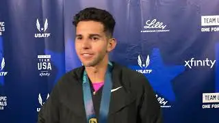 Grant Fisher Wins US Olympic Trials 10,000m Race