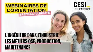 L'ingénieur dans l'Industrie - QSE, Maintenance, Production