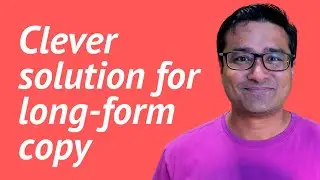 Converting Long Copy