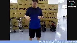 MV FB LIVE 3 - Showing you our Pacific Cycles Performance Folding Bicycles