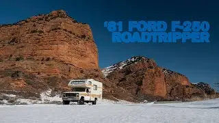 Four-Speed Manual Ford F-250 Camper Overview - Skiing Out West