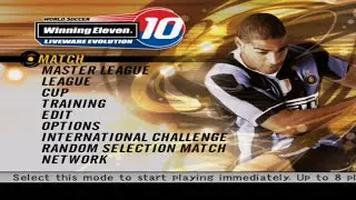 WINNING ELEVEN 10 LIVEWARE EVOLUTION PS2 | SUPER ULTRAWIDE CAMERA