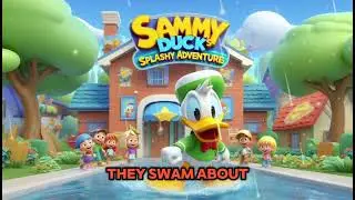Sammy Duck&rsquo;s Splashy Adventure | Cartoon Nursery Kids Music | Rhymes Songs With Lyrics