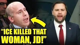 JD Vance ERUPTS After Reporter CHALLENGES His Defense of ICE