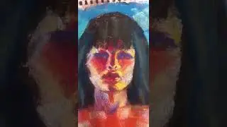 Nude Female figure art model soft pastels #nude #naked #figuremodel #artistmodel #artmodel #nudist