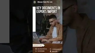key Documents of Import and Export #professionalsolutions #business #customer