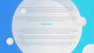 CSR Leadership module3