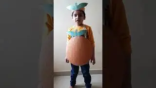 Five lines on orange for kids