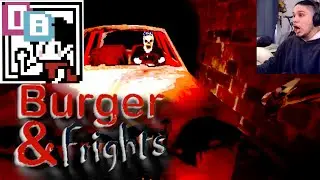 IM NOT SHARING! | Burger & frights Full Playthrough Itch.io Games PC (facecam)