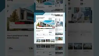 Professional Real Estate Website Design for Realtors & Agencies! 🏠💻 #RealEstateWebsite #WebDesign
