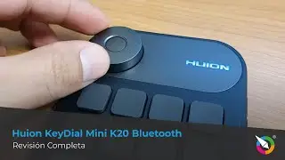 Revisi&oacute;n Completa: Huion KeyDial Mini K20 Bluetooth - &iexcl;Descubre su Potencial Creativo!