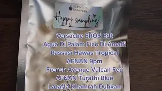 Various Fragrance Samples - Clones and Originals