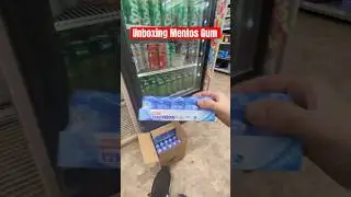 Unboxing Mentos Gum