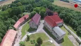 Kloster Anrode aus der Luft