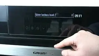 HAIER HWDQ90B416FWB-S – Come cambiare la durezza dell'acqua
