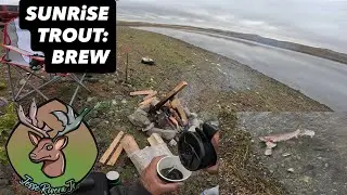 Trout fishing good time 😁😁#fishing #troutfishing #outdoors #coffee 